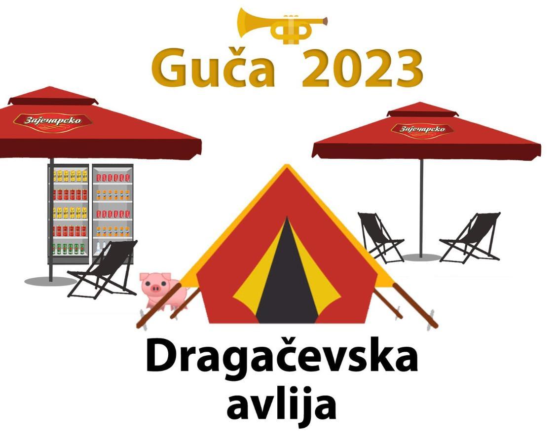 Dragacevska Avlija - Camp Hotel กูซา ภายนอก รูปภาพ